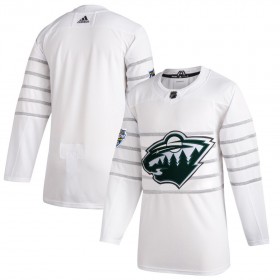 Minnesota Wild Trikot Blank Weiß 2020 NHL All-Star Adidas Authentic - Herren